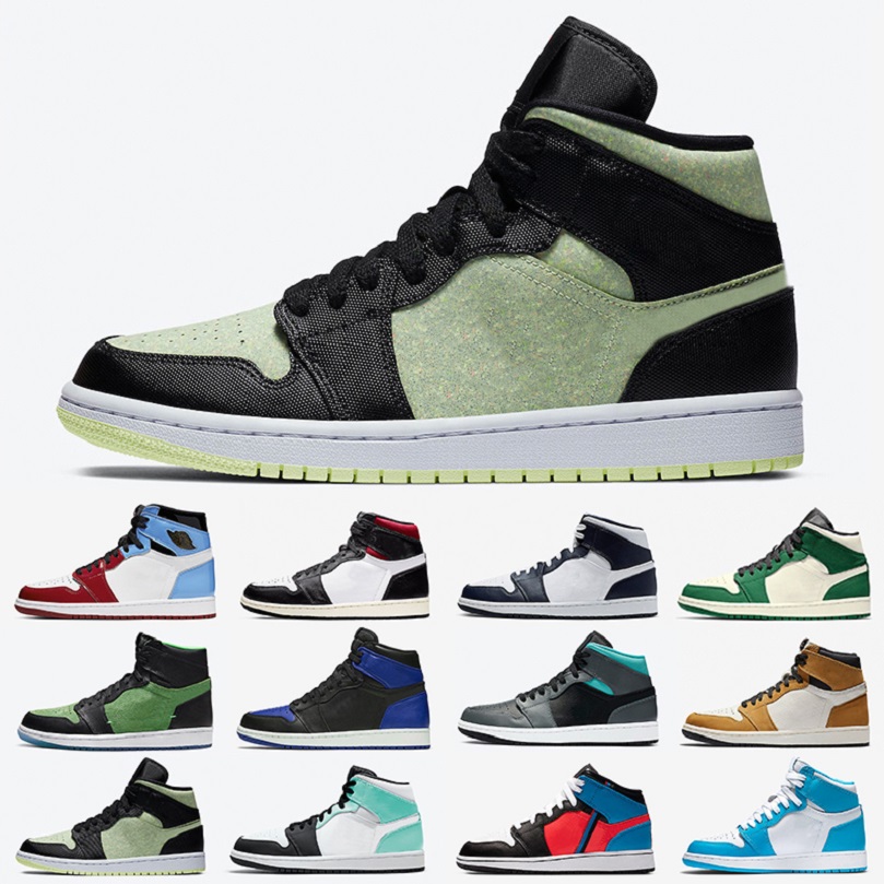 

New Black and Gold 1 Classic Bulls Mens Basketball shoes 1s Not For Resale Light Smoke Grey Men Women trainers Sports Sneakers 36-46, Color#33