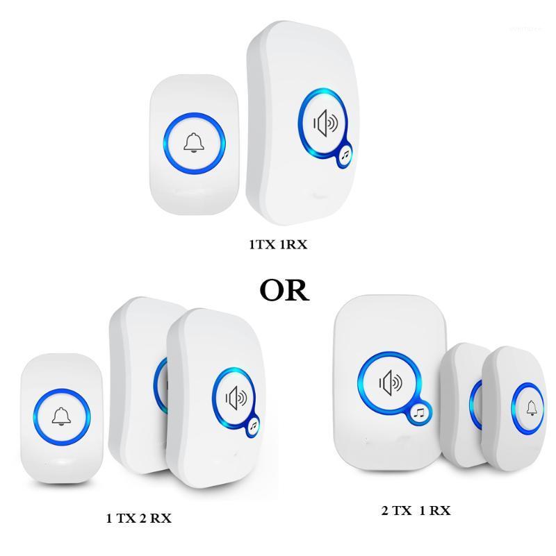 

Wireless Home Doorbell with 32 songs Security Alarm High Quality Portable Doorbell1