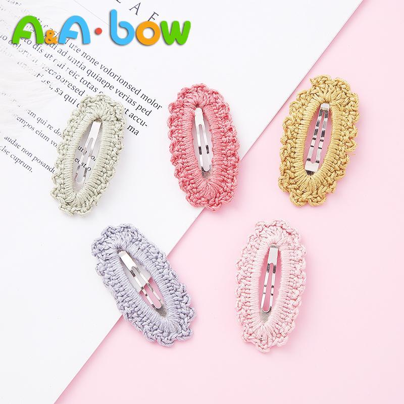 

1pcs/lot Lovely Nylon Hairpins BB Hair Clip Cable Knit Moran Solid Color Headwears Hollow-out Baby Girls Hairpin Hair Accessorie1, A2nsnsfb-9748-2