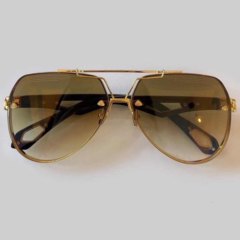 

2021 New Luxury Rimless Sunglasses Women Men with Brand Designer Pilot Sun Glasses for Female Male Uv400 H0pz