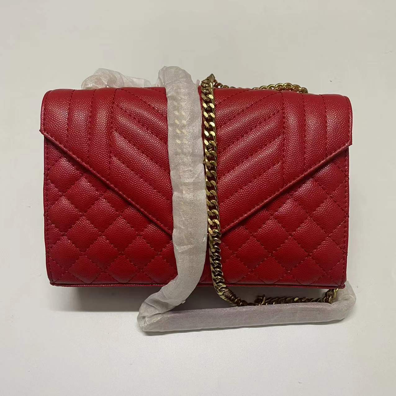 

Women crossbody bag brand ladies handbag Caviar leather Designer Bags Purse, 2#