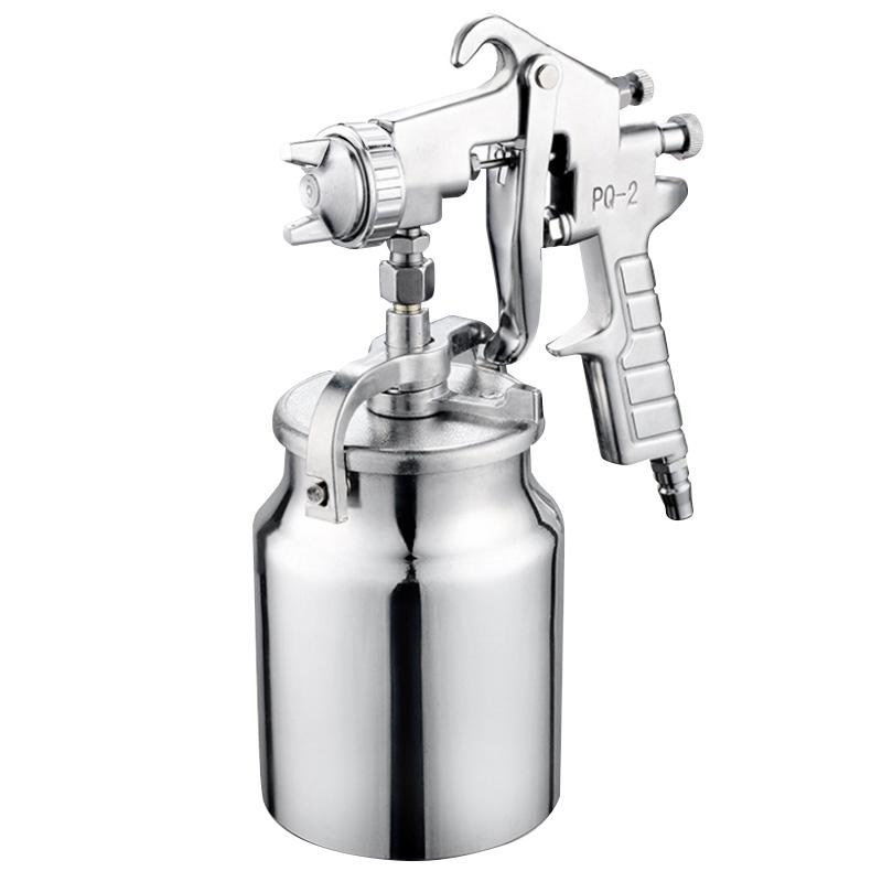 

PQ-2 Spray Tool Suction Feed Paint Spray Gun Sprayer 1L Pot Nozzle 2mm Fit 1/4