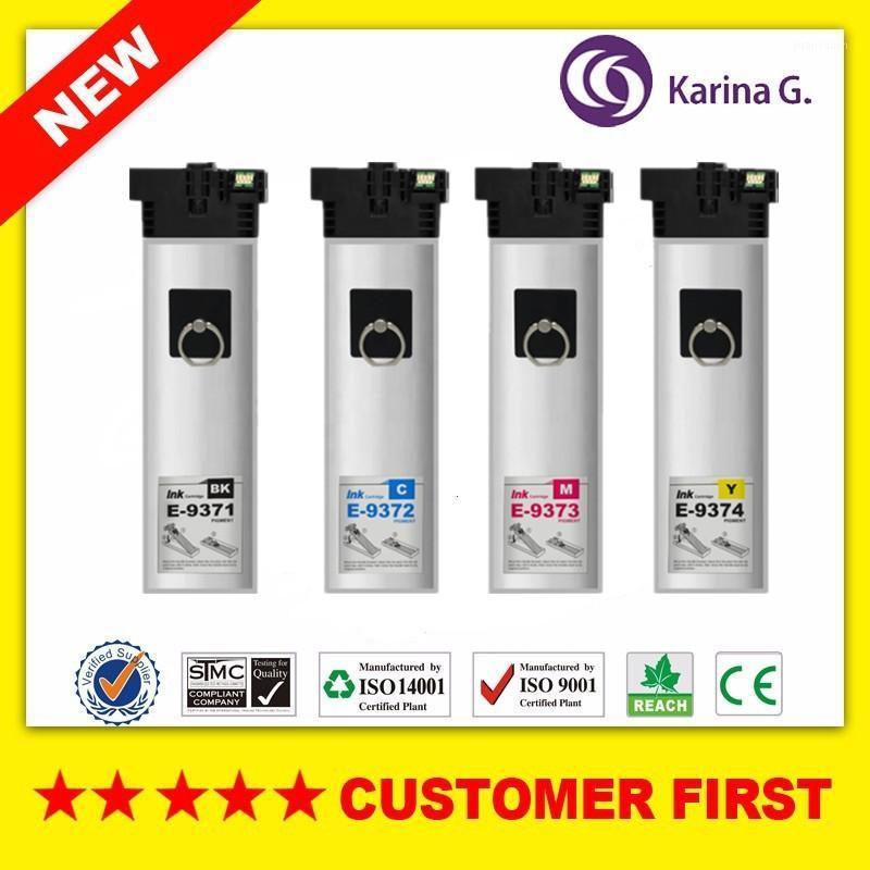 

Compatible For T9371 C13T937192 - T9374 Pigment Ink Cartridge Suit WorkForce Pro WF-C5290 WF-C5790 Etc.1 Cartridges