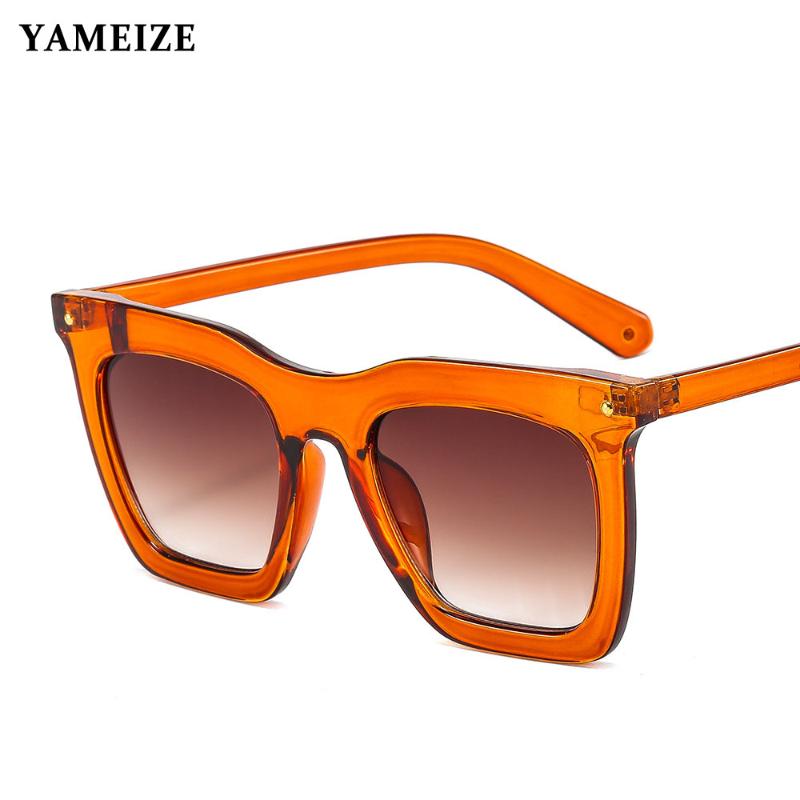 

YAMEIZE Vintage Square Sunglasses Women Men Brand Designer Fashion Retro Sun Glasses Female Male Eyewear Driving