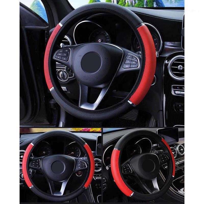 

Steering Wheel Covers Foamed Leather Cover Interior Protector Replacement Accessories
