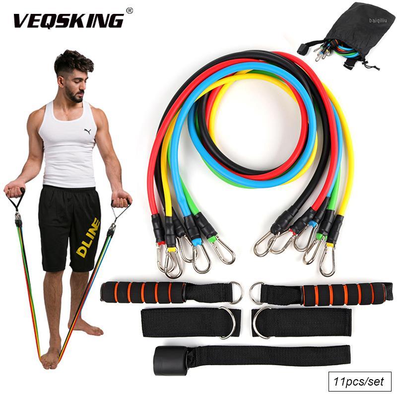 

11Pcs Resistance Bands Set Expander Yoga Exercise Fitness Rubber Tubes Band Stretch Training Home Gyms Workout Elastic Pull Rope1