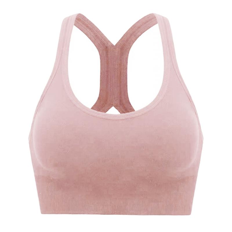 

Padded Sports Bra Without Hoops High Impact Racerback Sport Bra For Women, As pic