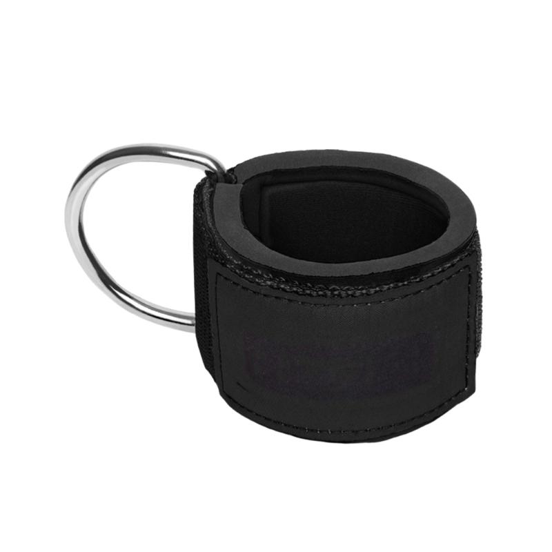 

Sport Ankle Straps Elastic Resistance Band Ankle Calfs Band Fitness Strap for Gym Workouts Machines Leg Exercises (Black