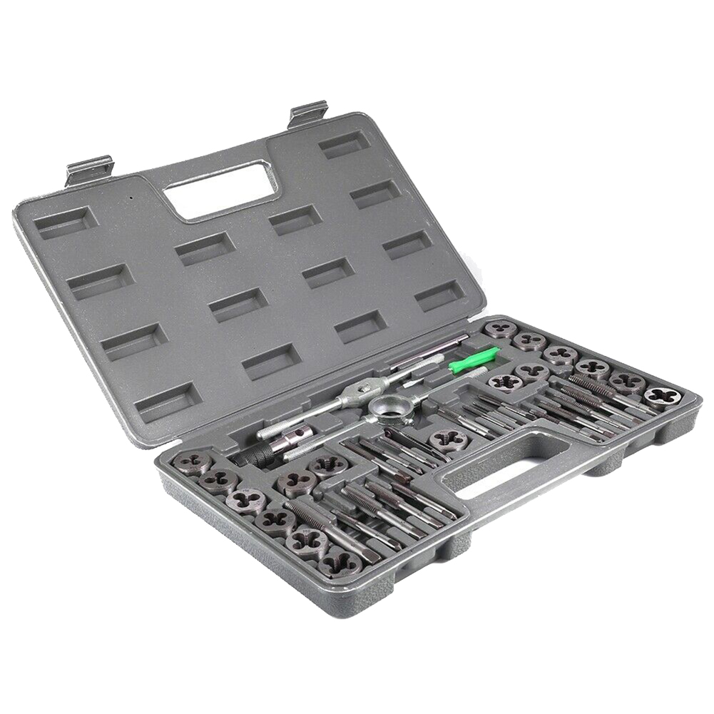 

40pcs/Box Metric Tap Wrench Die Kit Essential Threading Tool with Storage Case M3-M12--M25