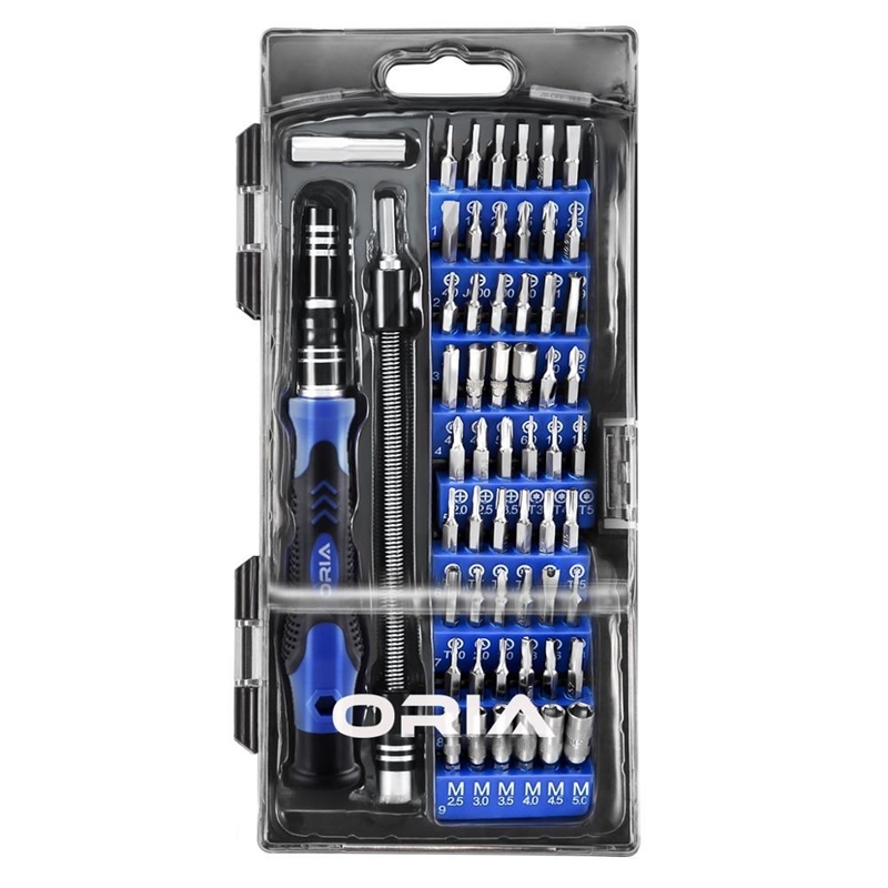 

ORIA Precision Screwdriver Bit Set 60-in-1 Magnetic Screwdriver Kit For Phones Game Console Tablet PC Electronics Repair Tool Y200321