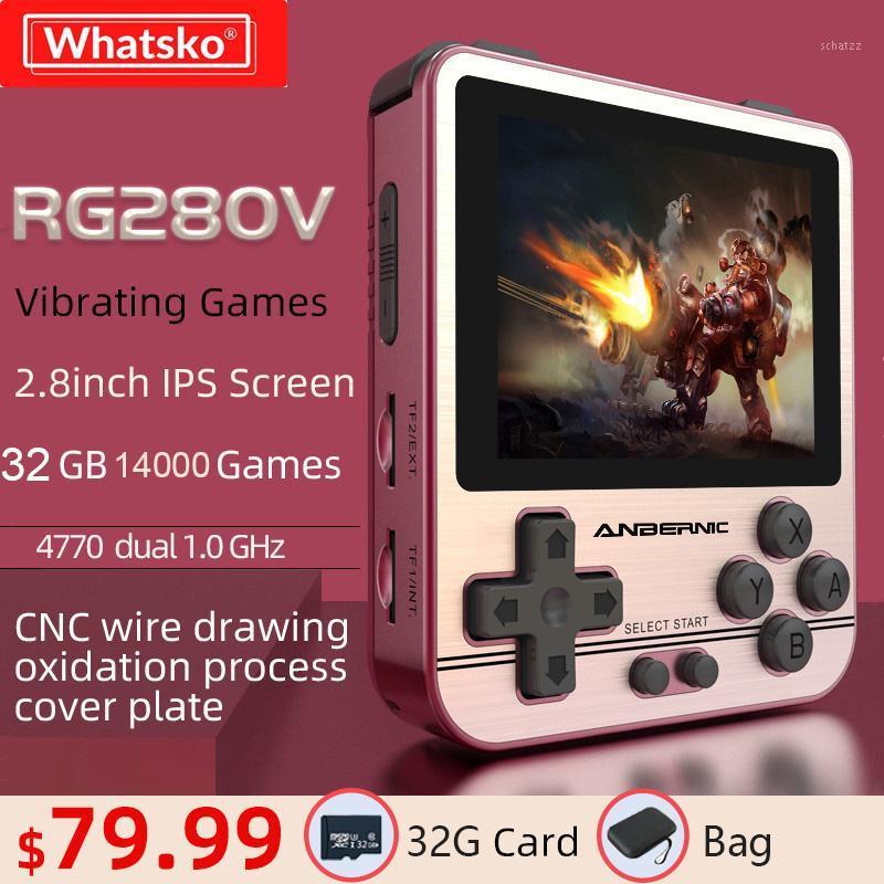 

ANBERNIC RG280V PS1 Retro Game Console 2.7"IPS Opendingux 32G 14000 Games Mini Portable Game Retro Console Xmas Gift for Kids1