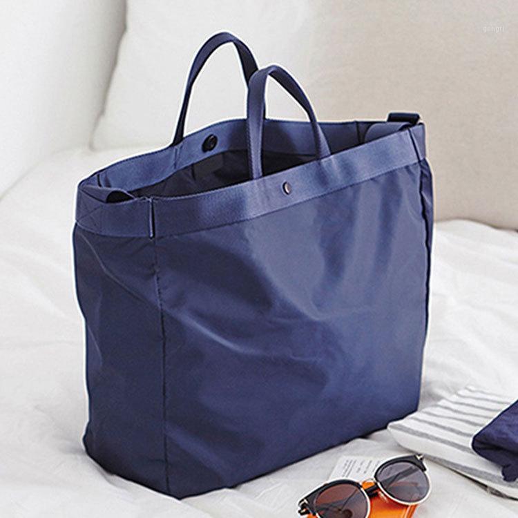 

Bag Shoulder Bag Clothes Travel Duffel Female Short Waterproof Hand1, Black