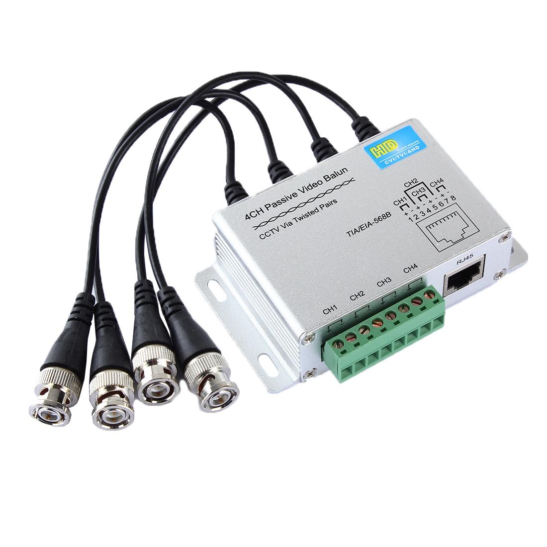 

HD204A-F HD-CVITVIAHD CCTV 4CH UTP Passive Video Balun