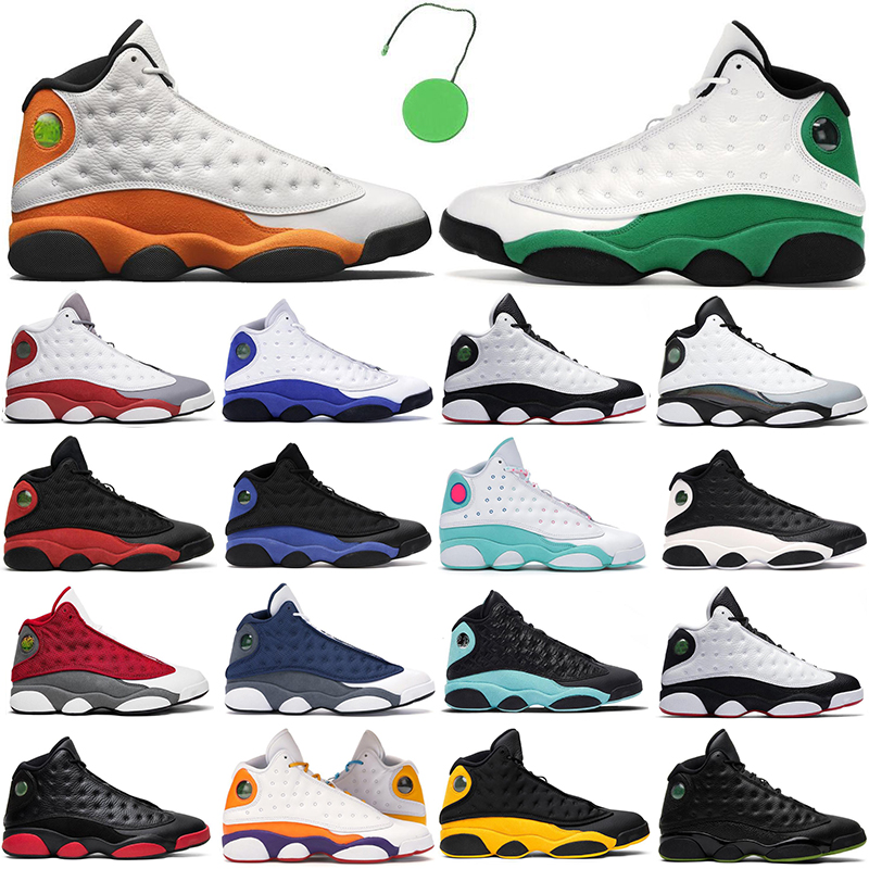 

2021 Newest Basketball shoes mens jumpman 13 13s Red Flint Hyper Royal Playground Reverse Lucky Green Black Cat Chicago women men trainers
