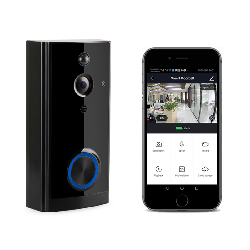 

New design 1080P Wifi Doorbell TUYA App Intercom-Camera Dong Control-Door Video-Tuya Ding