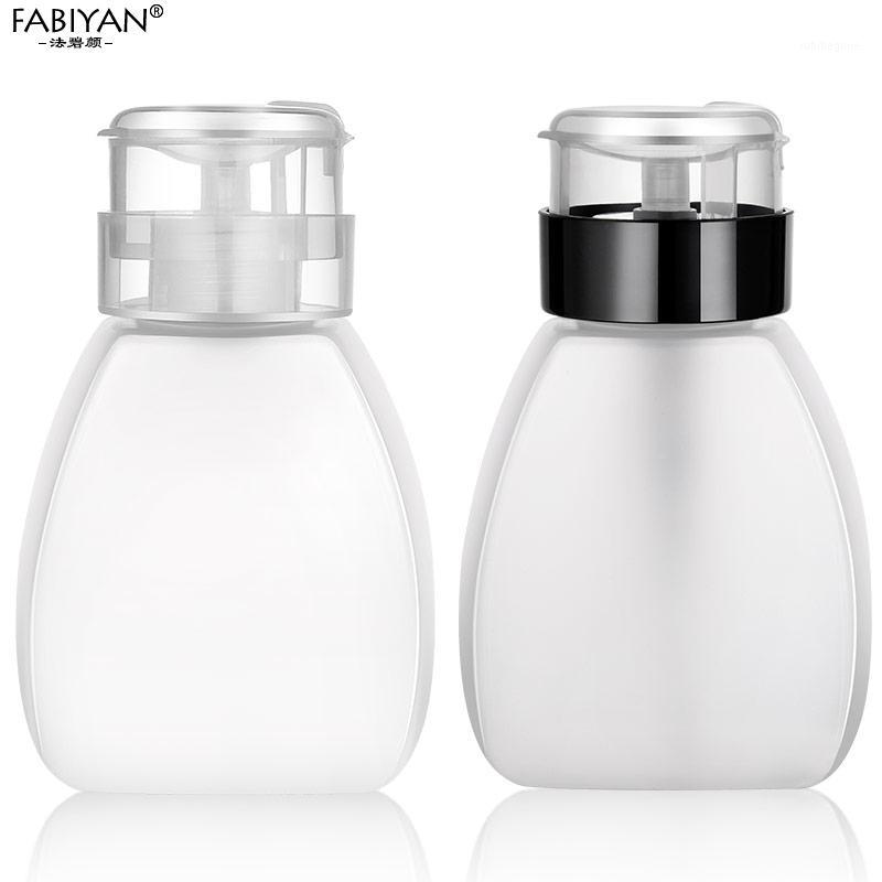 

250ml Empty Plastic Bottle For Nail Polish Remover Alcohol Press Pumping Dispenser Portable Bottles Nail Art UV Gel Cleaner1