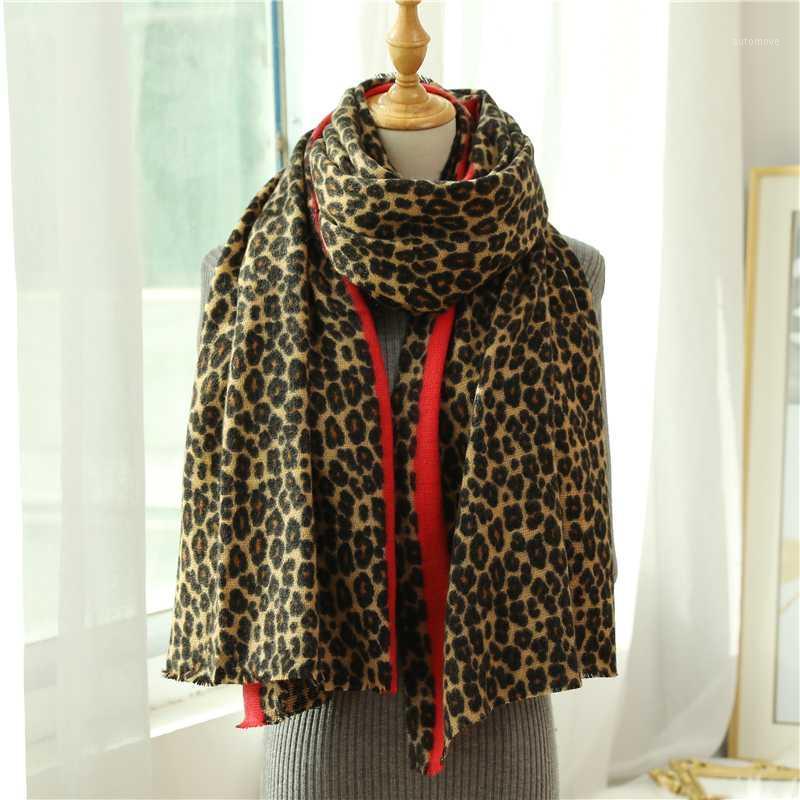 

Cashmere Women Winter Scarf Leopard Shawls Lady Wraps Thick Warm Scarves Femme Echarpe 2020 Fashion1