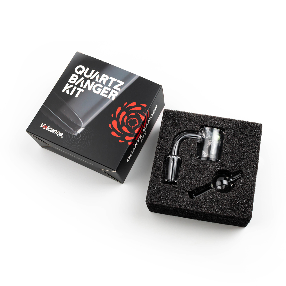 

Smoking 25mm quartz Banger Kit With Carb Cap terp pearl Female Male 10mm 14mm 18mm Bangers Nails For Glass bongs