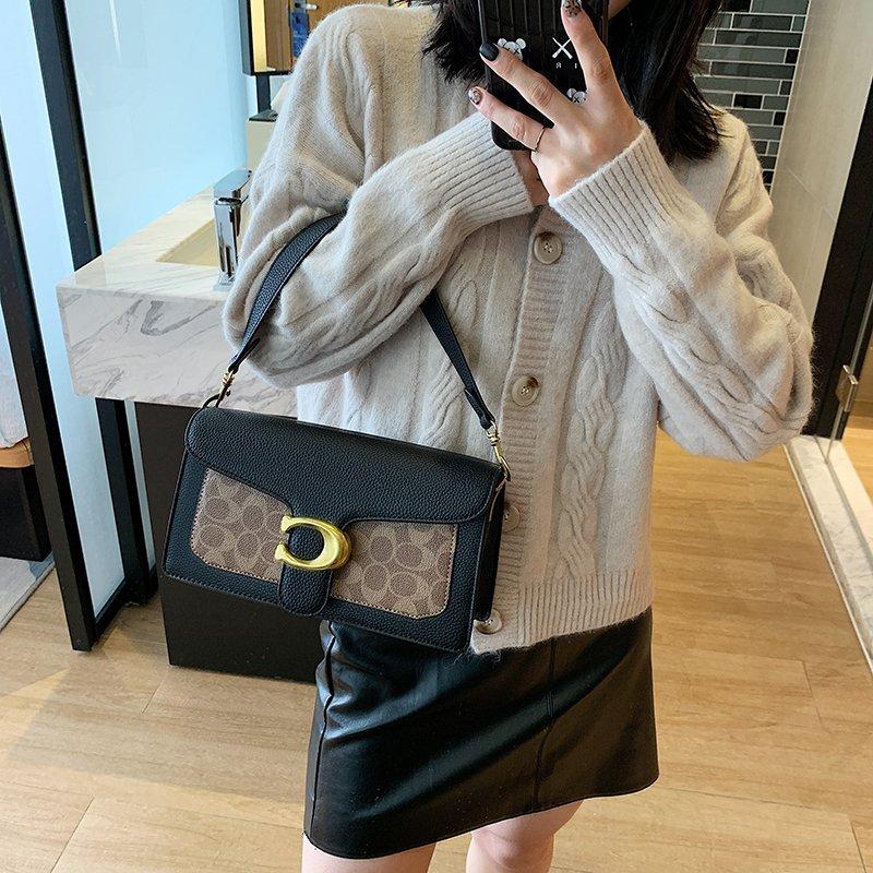

2021New Fashion Women Chains Handbag Luxury Designer Bag Crocodile Grain PU Leather Purses and Handbags Luxury Female Messenger, Black