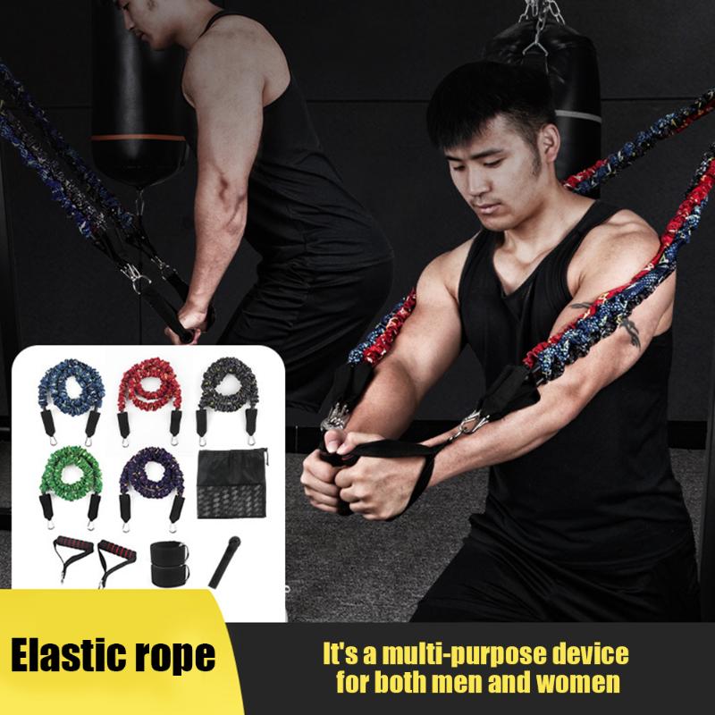 

Exercise Resistance Bands Elastic Fitness Gym Sports Pulling Rope Indoors for Easy Safety Working-out Ornaments