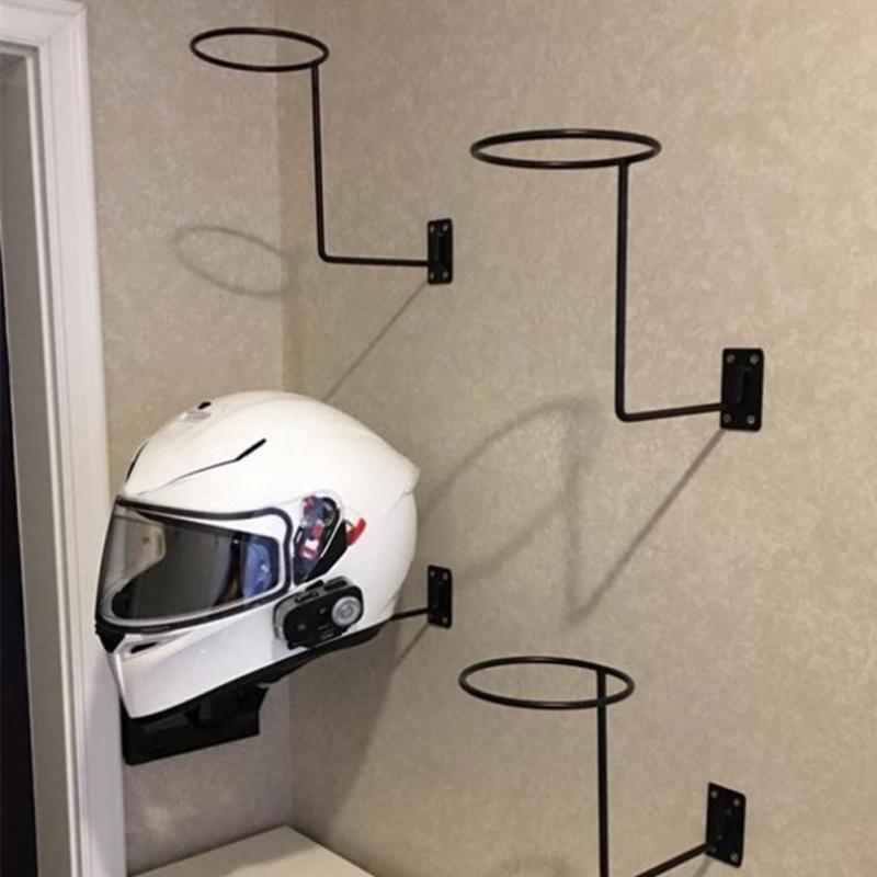 

7pcs Motorcycle Helmet Holder Hanger Rack Wall Mounted Hook For Coats Hats Caps Helmet Rack Aluminum Motorcycle Accessories
