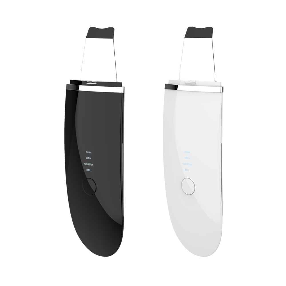 

2020 Portable Home Use Rechargeable Face Peeling Ultrasonic Skin Scrubber Machine for Facial Beauty Care Deep Cleaning