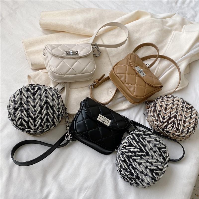 

2021 Fashion Women Brown Shoulder Underarm Bag Lady Casual Solid Messenger Small Square Handbag Female Leather Party Chest Bags, Black