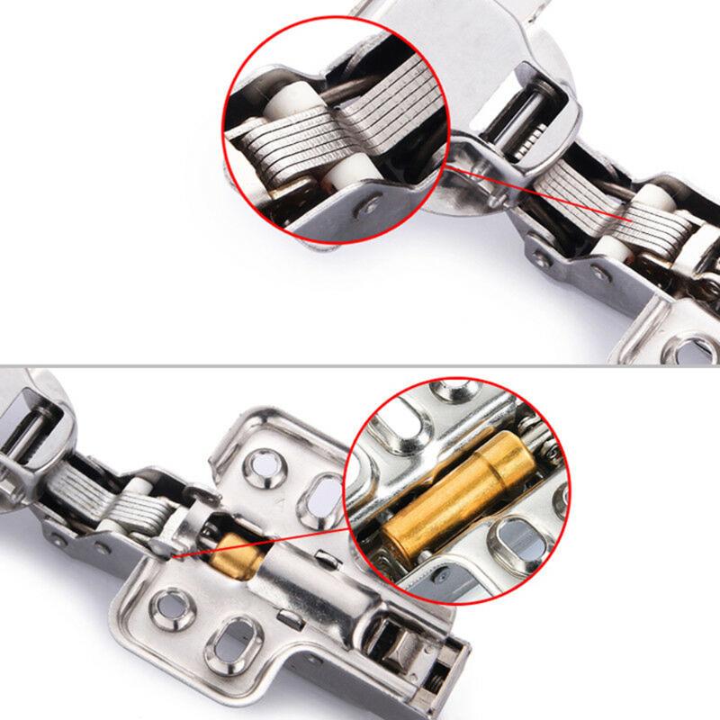 

1 Set Overlay 35mm Soft Close Hinges Kitchen Cabinet Cupboard Door Home Improvement Household Supplies