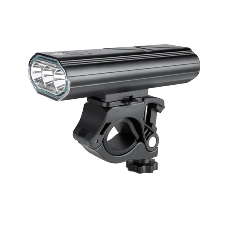 

Bike Lights Front Light USB Rechargeable Waterproof Bicycle Safety Night Supplies 5 Modes 5200 MAh Aluminum Alloy Cycling Equipment