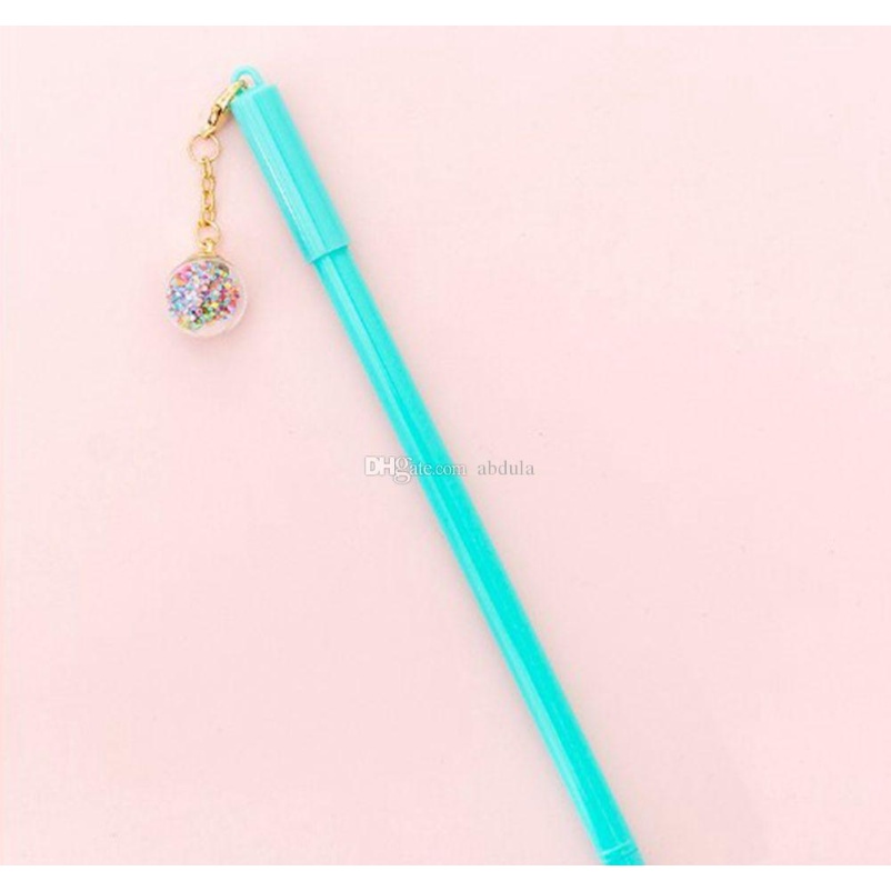 

Cute Creative Student Stationery Gel Pen Couple Small Fairy Net Red Pendant Pendant Pen Wind Chime Black Pen G jllXnq xmh_home