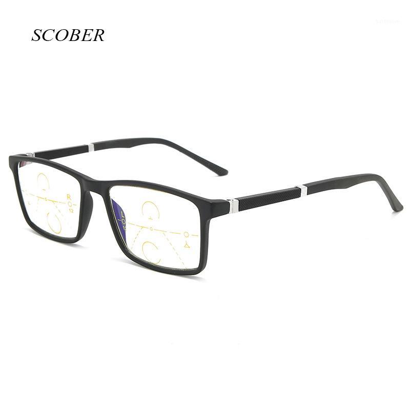 

11g Ultralight Progressive multifocal reading glasses men smart zoom reading glasses women far near anti-blue presbyopic eyewear1