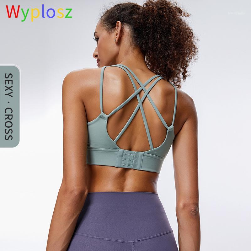 

Wyplosz Women's Bra 2020 Sports Bras Women Sports Bra Plus Size Topic For Fitness Push Up Underwear Women Gym High Support1, Black