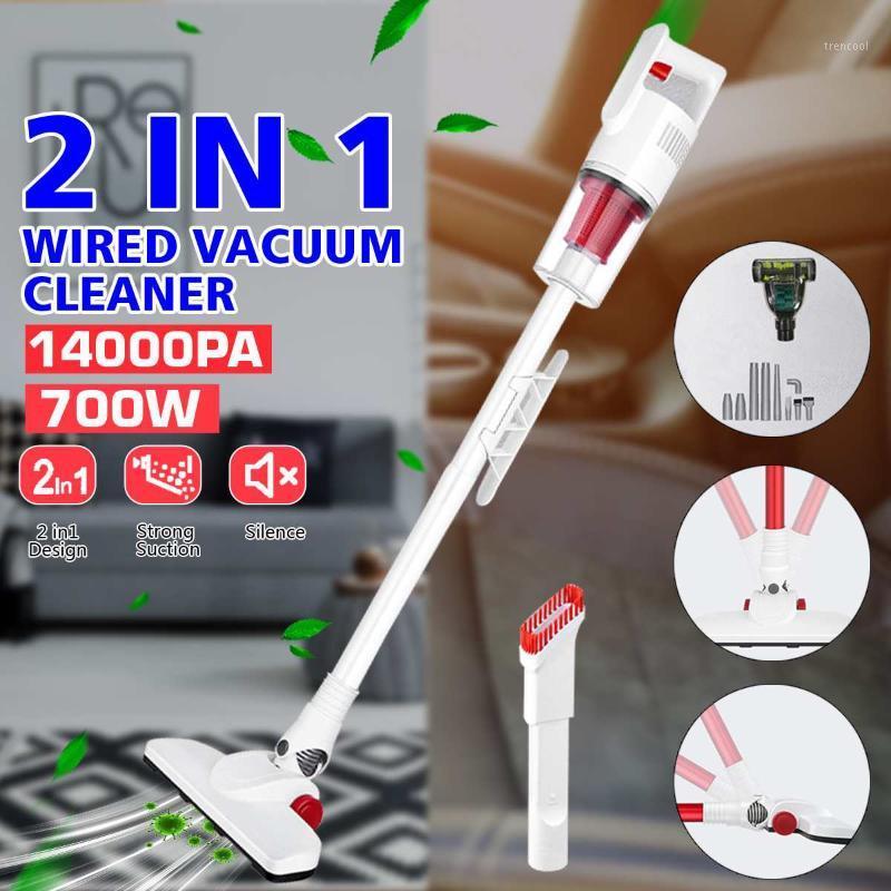 

14000PA 700W 2-in-1 Handheld Wired Vacuum Cleaner EU Plug Portable Multifunction Mite Removal Machine Red Wall-mounted Cleaner1