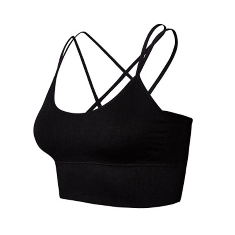 

Yoga Shirt Cross Back Running Sport Shirt Push Up Sports T-shirt Gym T For Women Fitness Top Sujetador Deportivo, Burgundy