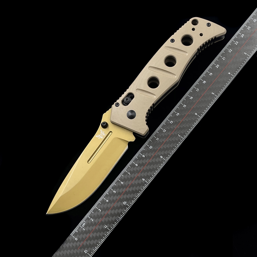 

Benchmade BM275 Shane Sibert Adamas Folding Knife 3.78" outdoor camping hunting pocket tactical self-defense EDC tool C81 C10 535 940 9