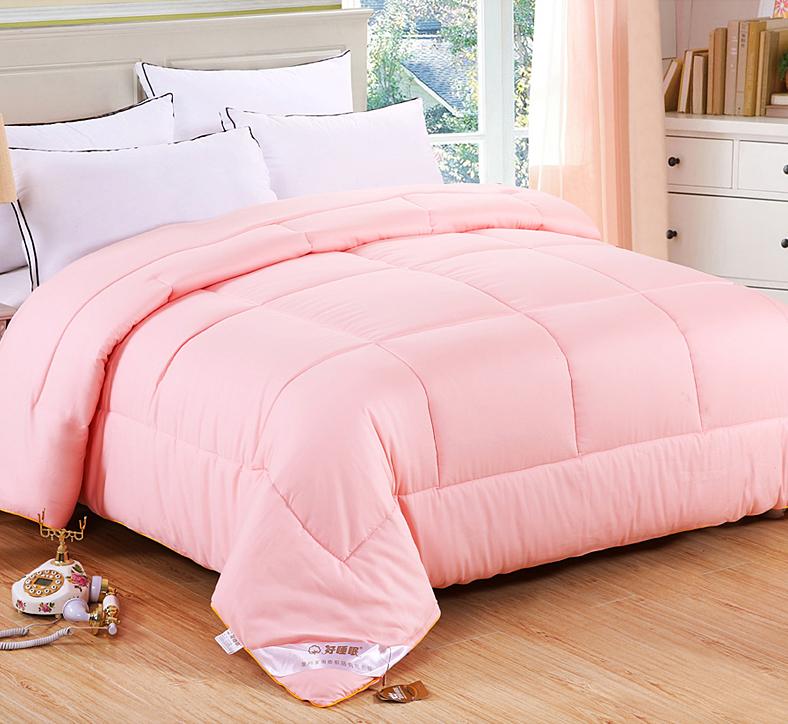 

220*240 Cotton Quilted Blanket Thick Comforter for Winter edredon Patchwork Quilts Color colcha Quilting Cotton  Bedspread, Pink cotton quilts