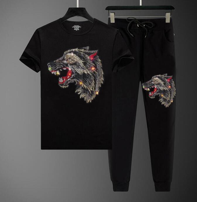 

Diamond Summer Sweater Casual Fashion Two Men's Suit Vacation Style 9toj, Beige