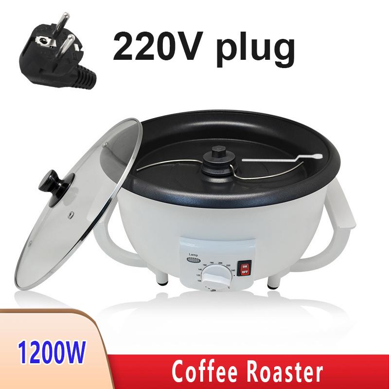 

Popcorn Machine 220V Electric Coffee Roaster Home Coffee Beans Machine Roasting Baking Tools Mini Household Grain