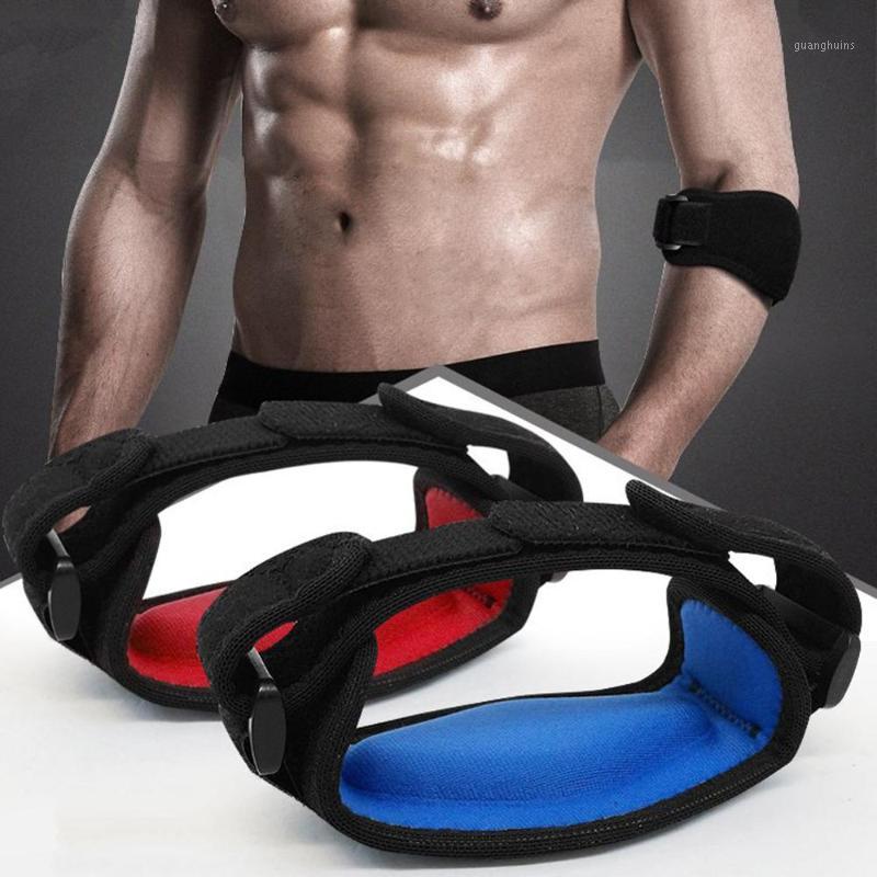 

1 Pc Professional Crossfit Elbow Pads Fitness Elbow Protector Tennis Volleyball Basketball Breathable Sports Strap Wraps For Arm1, Red