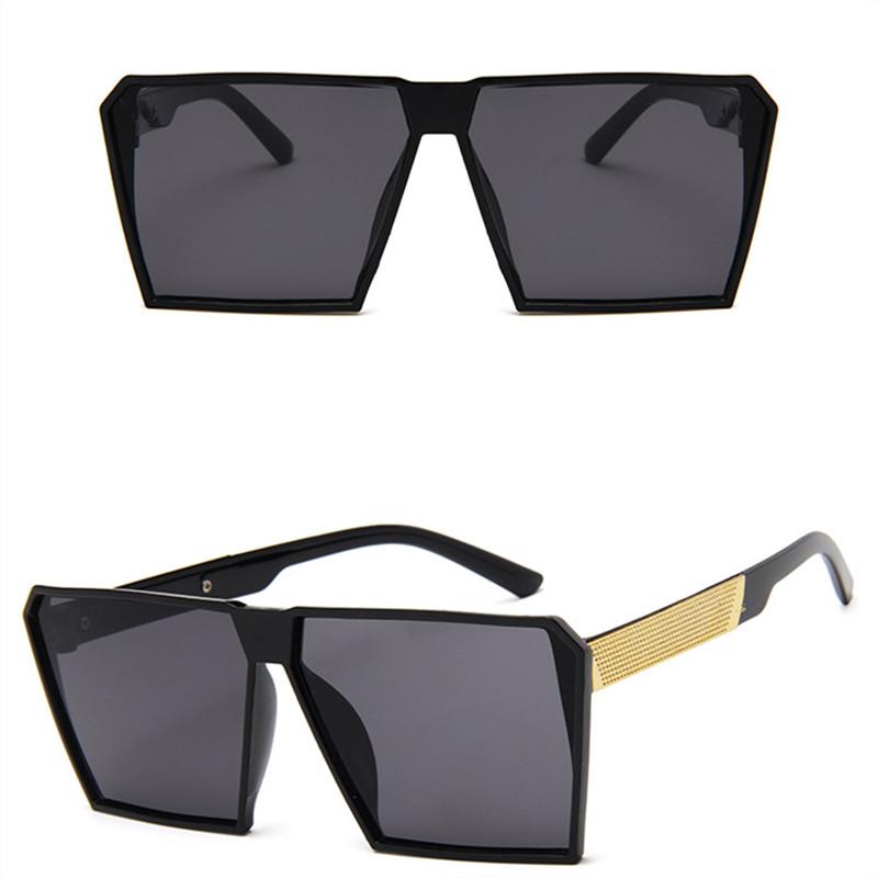 

ASUOP new fashion square ladies sunglasses men's travel driving big box retro glasses classic brand design UV400 sunglasses