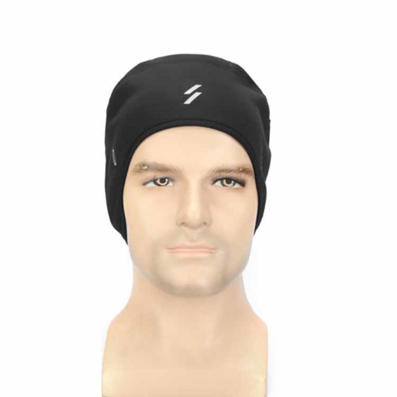 

Winter Warm Riding Hat Outdoor Sports Bike Bicycle Running Ski Fleece Windproof Headscarf Men And Women Warm Mask Hat Headgear, As picture
