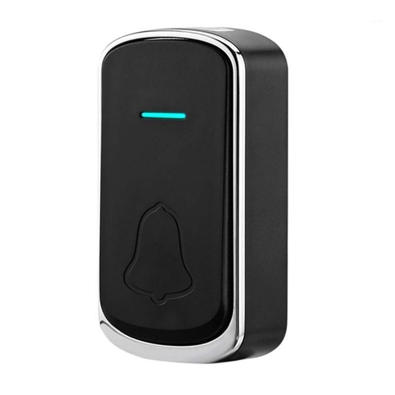 

Smart Wireless Doorbell Waterproof Remote Wireless Doorbell Electronic Remote Control Machine (EU PLUG)1