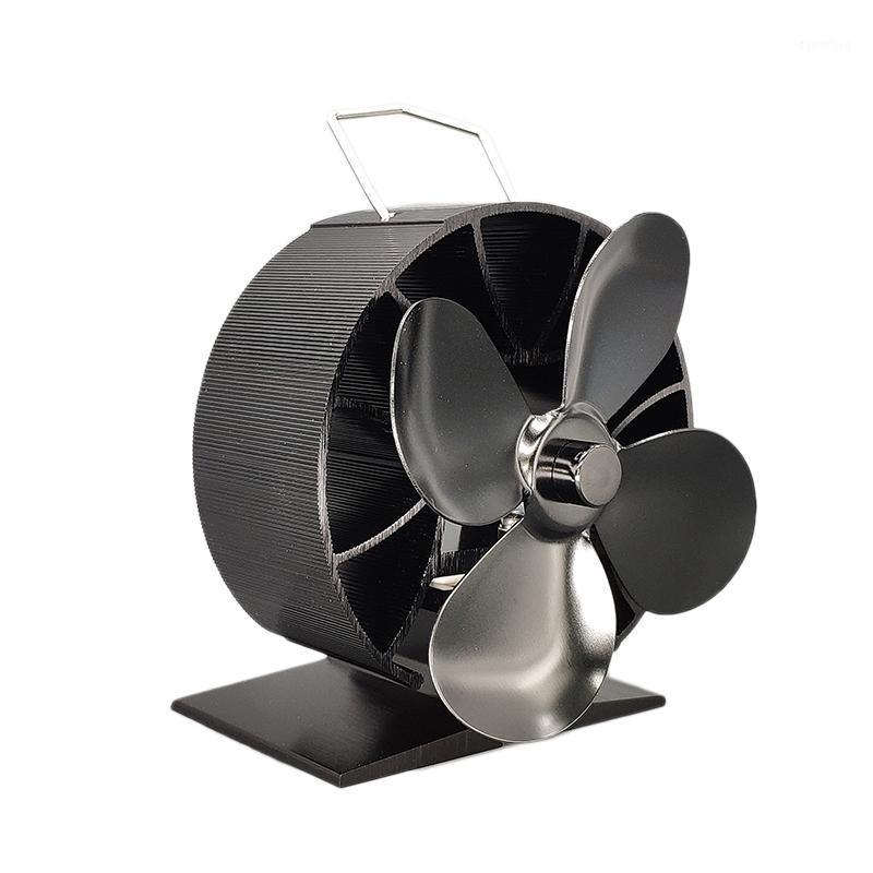 

Fireplace 4 Blade Heat Powered Stove Fan Log Wood Burner Eco Friendly Quiet Fan Home Efficient Heat Distribution1