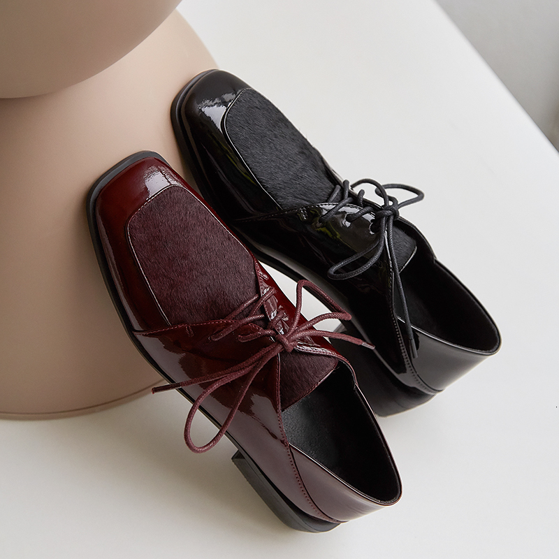 

2021 Hot Women Natural Bombs 22-24.5cm Horse Hair Sews Microfibre Pumps Women's Luxury Shoes Designers RFGP, Black