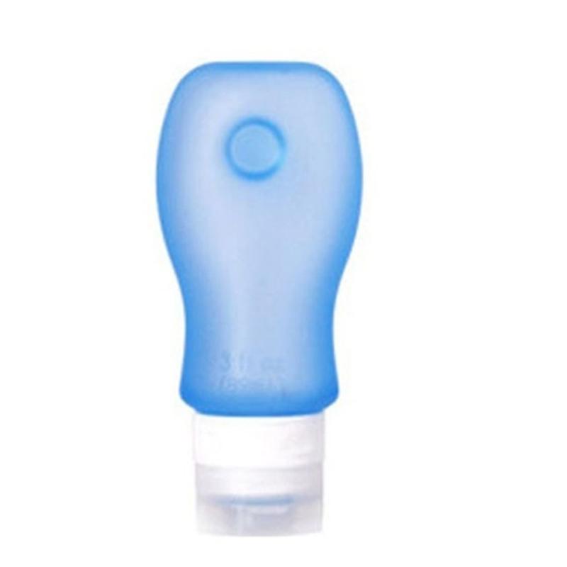 

Blue White Pink High Quality 37ml 60ml 89ml Portable Mini Silicone Bottle Travel Lotion Points Shampoo Container