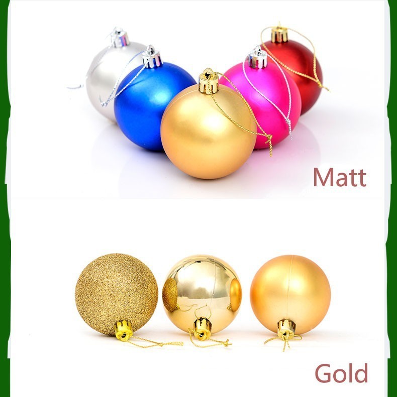 Large Plastic Christmas Balls For Christmas Tree Decoration Ornaments 8