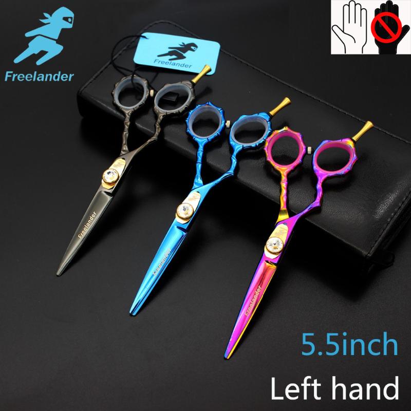 

Freelander 5.5 Left-Handed Scissors"selling japan scissors cheap hairdressing scissors hairdresser thinning hairdress