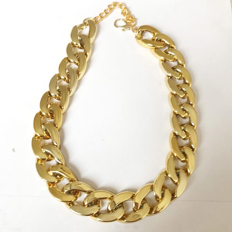 

Pet Dog Cat Chain Collar Puppy Necklace Personalized Bulldogs Bully Gold Chain Powerful Plastic for Dogs Jewelry Pet Accessories1