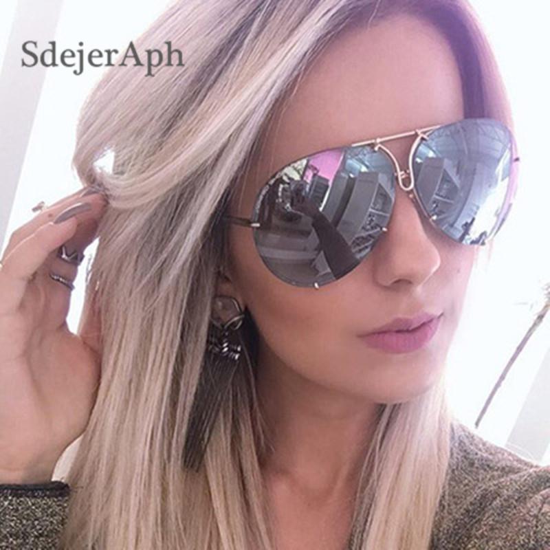 

Sunglasses Fashion Pink Round Women Vintage Ladies Metal Frame Color Glasses Lens Sun Shades Eyewear UV400