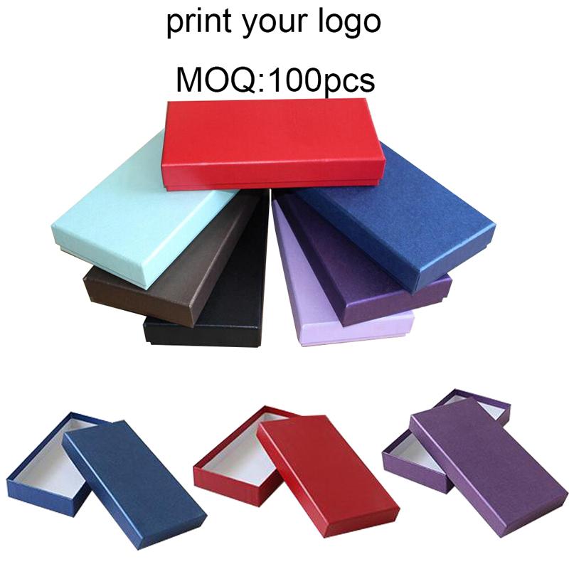 

10 pcs Custom gift box paper boxes With Lid Small Carton box Kraft Soap Candy Packing Black White Paper Boxes Packaging